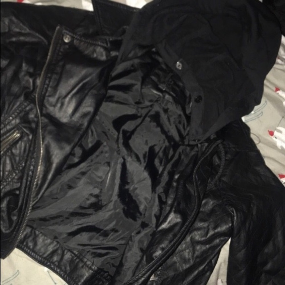 leather jacket